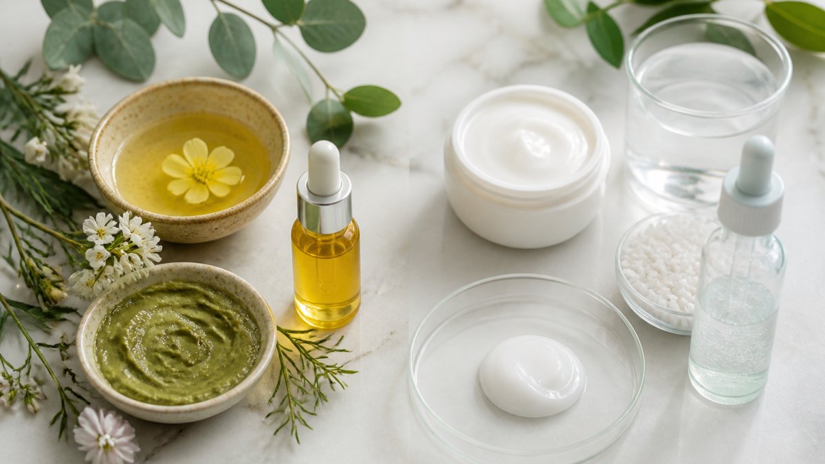 Organic vs Synthetic Skincare Ingredients: Key Differences
