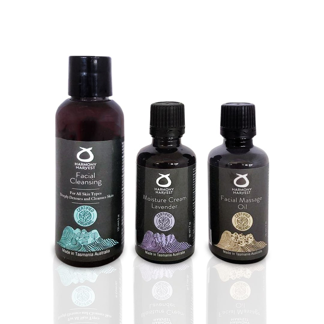 facial care set lavender