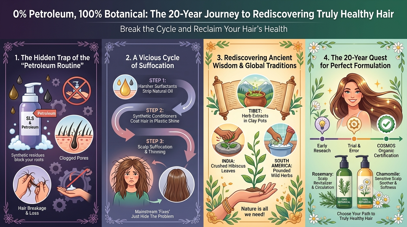 0% Petroleum, 100% Botanical: The 20-Year Journey to Rediscovering Truly Healthy Hair