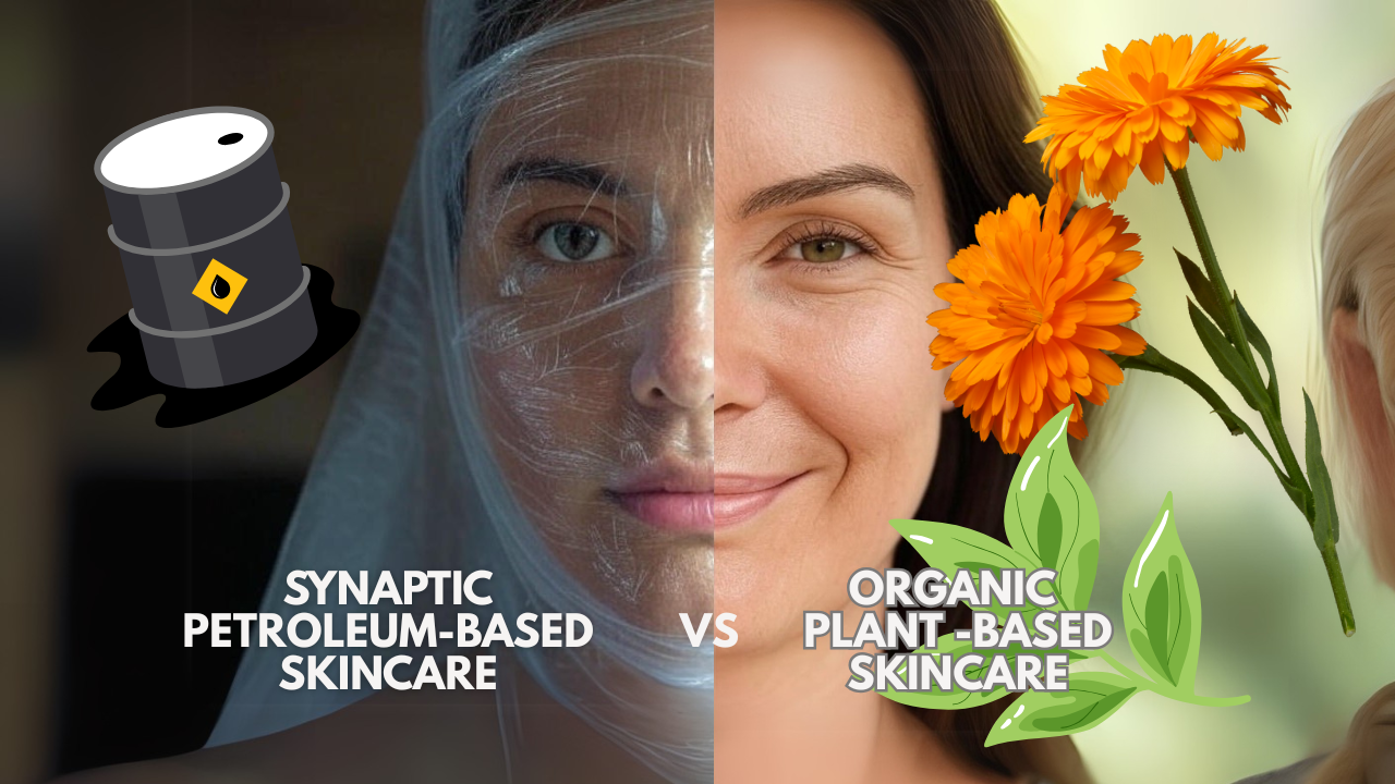Synaptic Petroleum-Based Skincare vs. Organic Plant-Based Skincare: What’s Your Skin Absorbing?