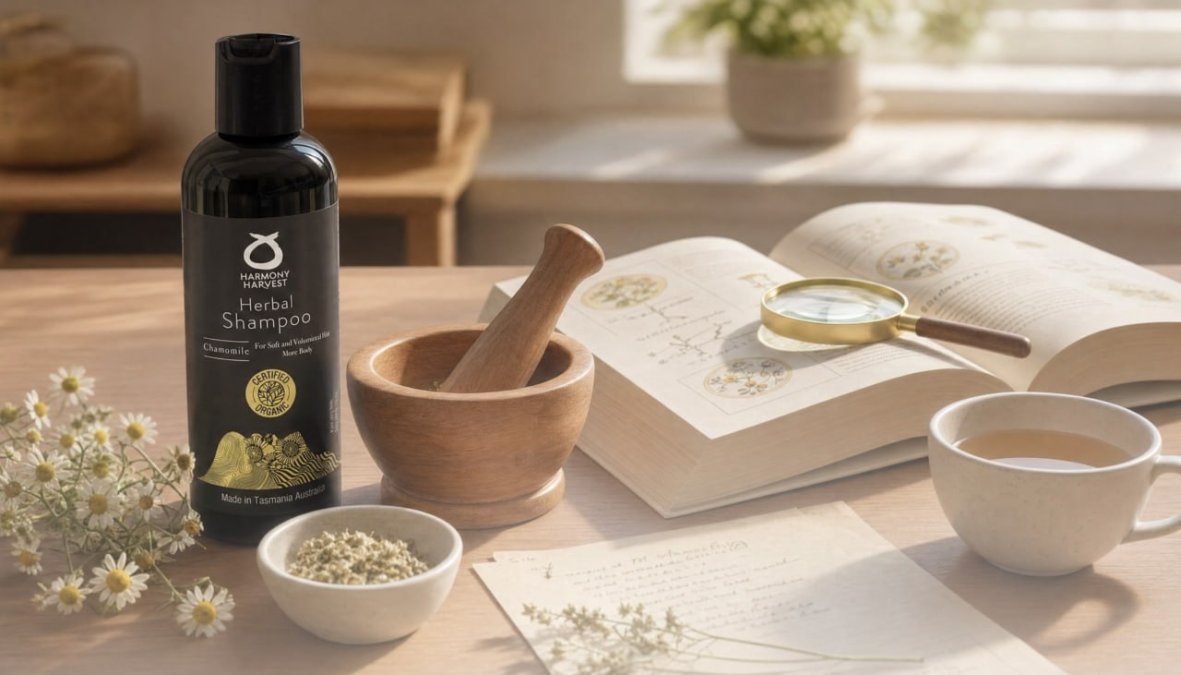 Chamomile Shampoo: Benefits, Science & How to Use